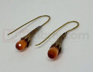 🧡 Turuncu Kedi Gözü Taşı – Dişil Gücün Işığı 🧡