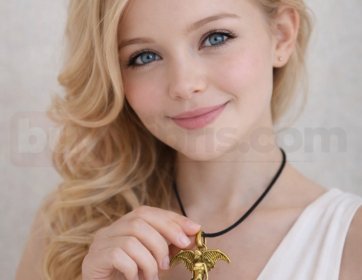 ✨ Brass Şifa Tılsımı Melek Kolye ✨