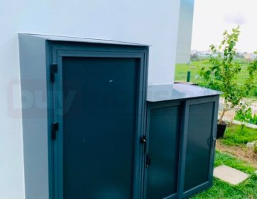 Alüminyum Bahçe Depolama ve Sistem Dolabı