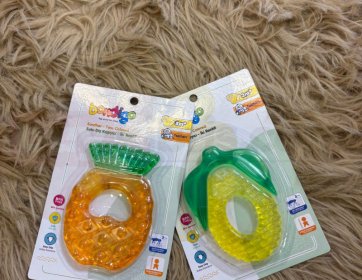 Meyve Desenli Bebek Diş Kaşıyıcı