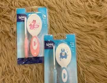 Bebek Saç Fırçası ve Tarak Seti