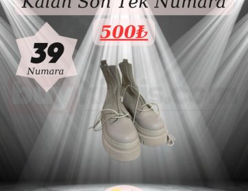 Topuklu bot bağcıklı 