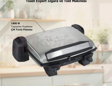 Tefal Toast Expert Izgara ve Tost Makinesi