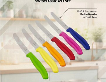 Victorinox SwissClassic 6’lı Bıçak Seti