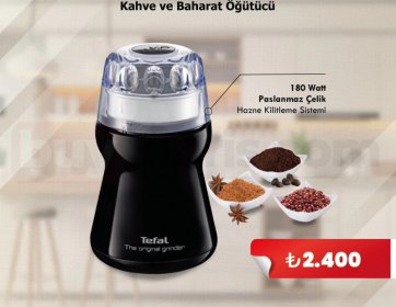 Tefal Kahve ve Baharat Öğütücü