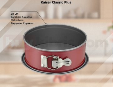 Kaiser Classic Plus 28 cm Kelepçeli Kek Kalıbı