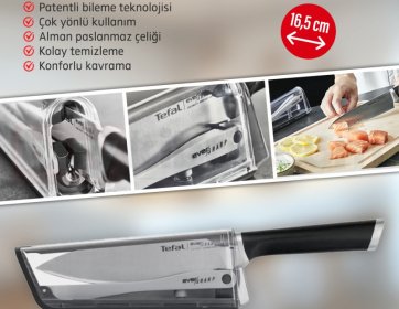 Tefal Ever Sharp Bileyicili 16,5 cm Şef Bıçağı