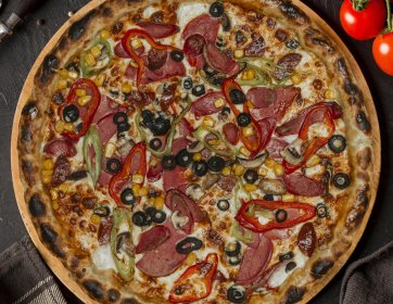 Dörtkardeşler Pizza Büyük)