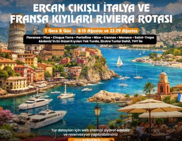 İtalya ve Fransa Riviera Turu