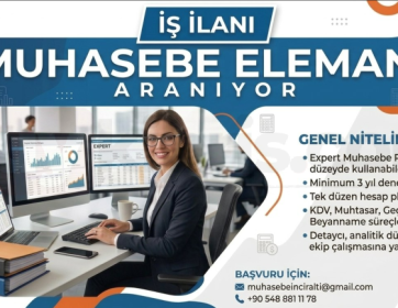 Muhasebe Elemanı Aranıyor