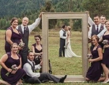 Yaratıcı Konsept Düğün Çerçeve Tasarımı