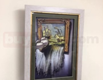 Derinlik Efektli Sanatsal Tablo Çerçeve