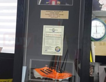 Koleksiyonluk İmzalı Krampon Çerçeve