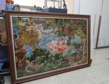 Klasik Sanat Temalı Büyük Boy Çerçeve