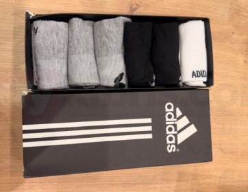 Adidas Erkek Spor Çorap Seti (6’lı – Kutulu)
