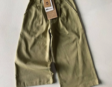 Modern Kesim Erkek Çocuk Keten Pantolon