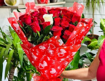 Kırmızı Gül Buketi