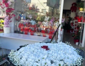 Beyaz Çiçek Buketi