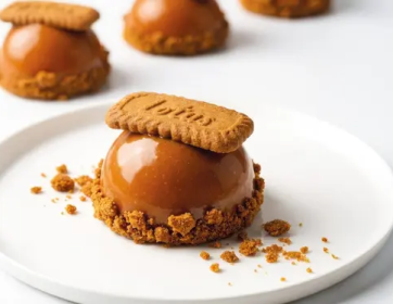 Karamelize Bisküvili Lotus Pasta