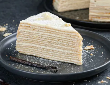 Vanilyalı Krep Pasta