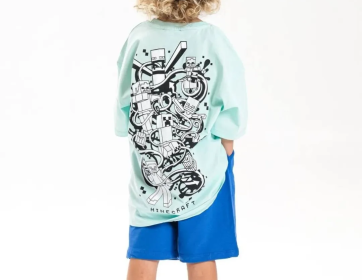 Minecraft Baskılı Erkek Çocuk Takım