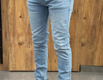 Açık Mavi Slim Fit Jean
