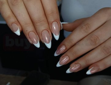 Beyaz French Tırnak Modeli