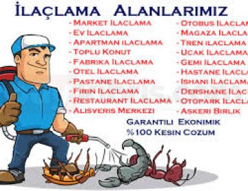 Ev, Ofis ve Ticari Alanlar İçin İlaçlama Hizmetleri