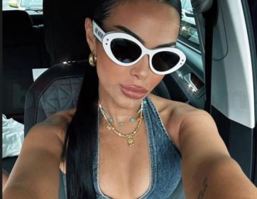 Christian Dior Beyaz Oval Güneş Gözlüğü Akay Optik Lefkoşa’da
