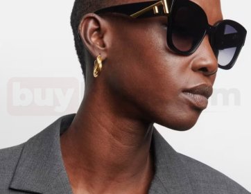 Fendi Siyah Oversize Kadın Güneş Gözlüğü Modeli