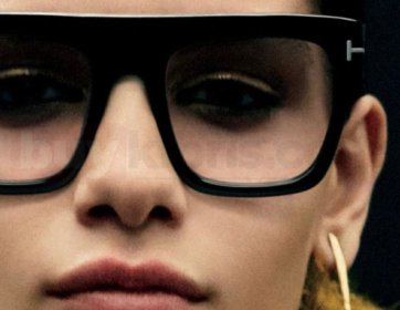 Tom Ford Siyah Oversize Kadın Güneş Gözlüğü