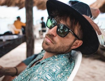 Tom Ford Erkek Plaj Stili Güneş Gözlüğü Siyah Model
