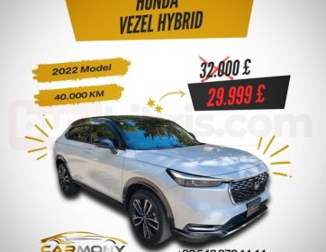  Honda Vezel – 2022 (Yeni Kasa) 