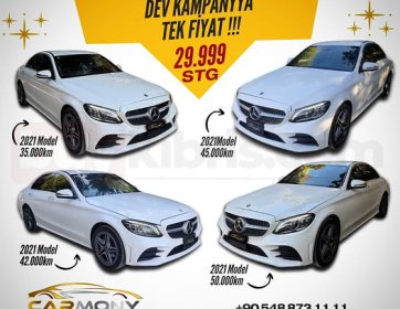Mercedes-Benz C220d – 2021 Model – Beyaz
