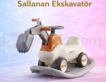 🚜 3’ü 1 Arada Sallanan Ekskavatör