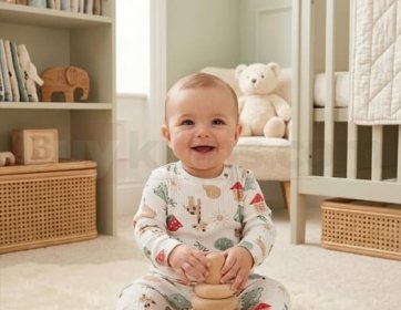 Desenli Pijama Takım (3-12 Ay)