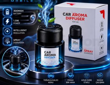 Car Aroma Diffuser TCF-02 (Araç Koku Difüzörü)