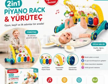 Piyano Özellikli Rock ve Yürüteç