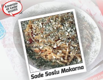 Sade Soslu Makarna