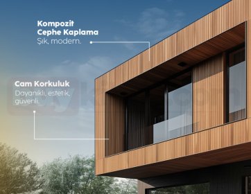 Kompozit Cephe Kaplama ve Cam Korkuluk Sistemleri