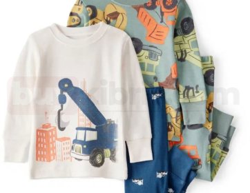 Carter’s İnşaat Araçları Desenli 4’lü Pijama Takımı