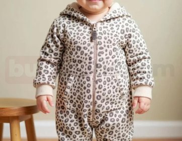 Carter’s Leopar Desenli Kız Bebek Tulum