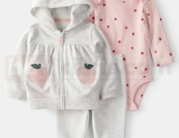 Carter’s 3’lü Kız Bebek Eşofman Takımı