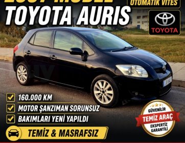 2007 MODEL TOYOTA AURİS UYGUN FİYAT