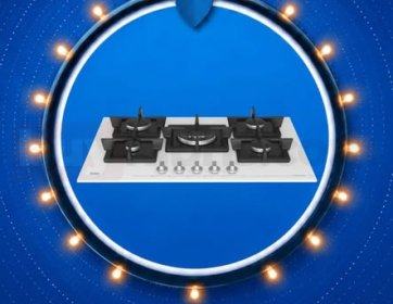 Beko BOCD K 7520 DWB 4 Gözlü Wok Gözlü Ankastre Ocak