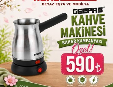 Geepas Elektrikli Kahve Makinesi 