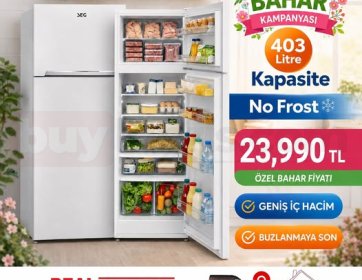 AEG 403 Litre No Frost Buzdolabı