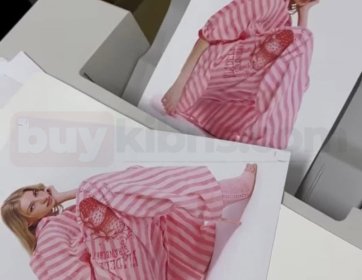 Pembe Çizgili Kadın Takım