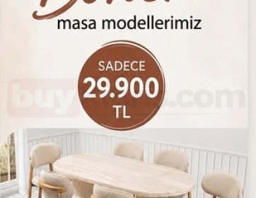 Doğallığın ve Zarafetin Buluştuğu Bohem Masa Takımı