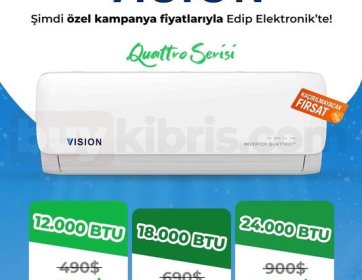 Vision Quattro Serisi Inverter Klima